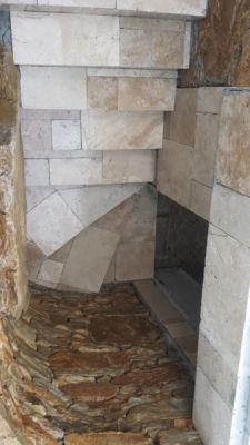 création d' un escalier sur Bandol